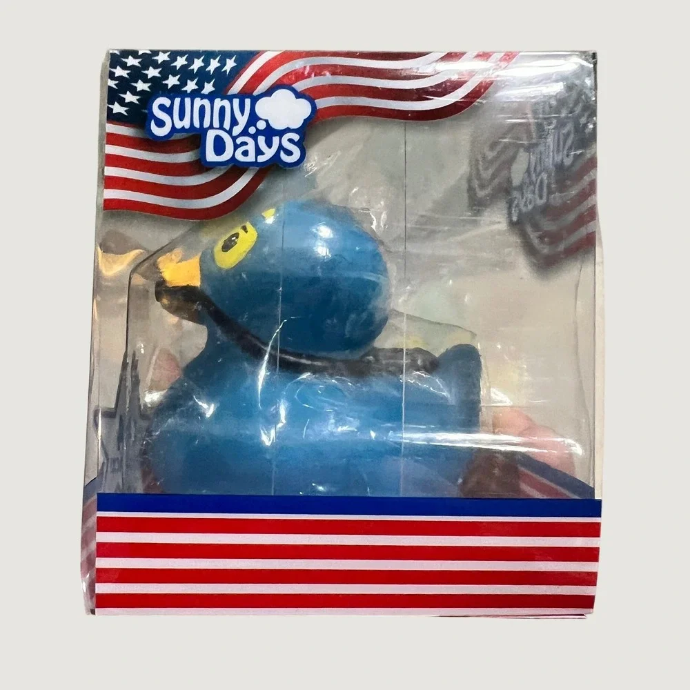 Sunny Days 4 Pack Rubber Ducks Statue of Liberty Rockstar Cowboy Scuba